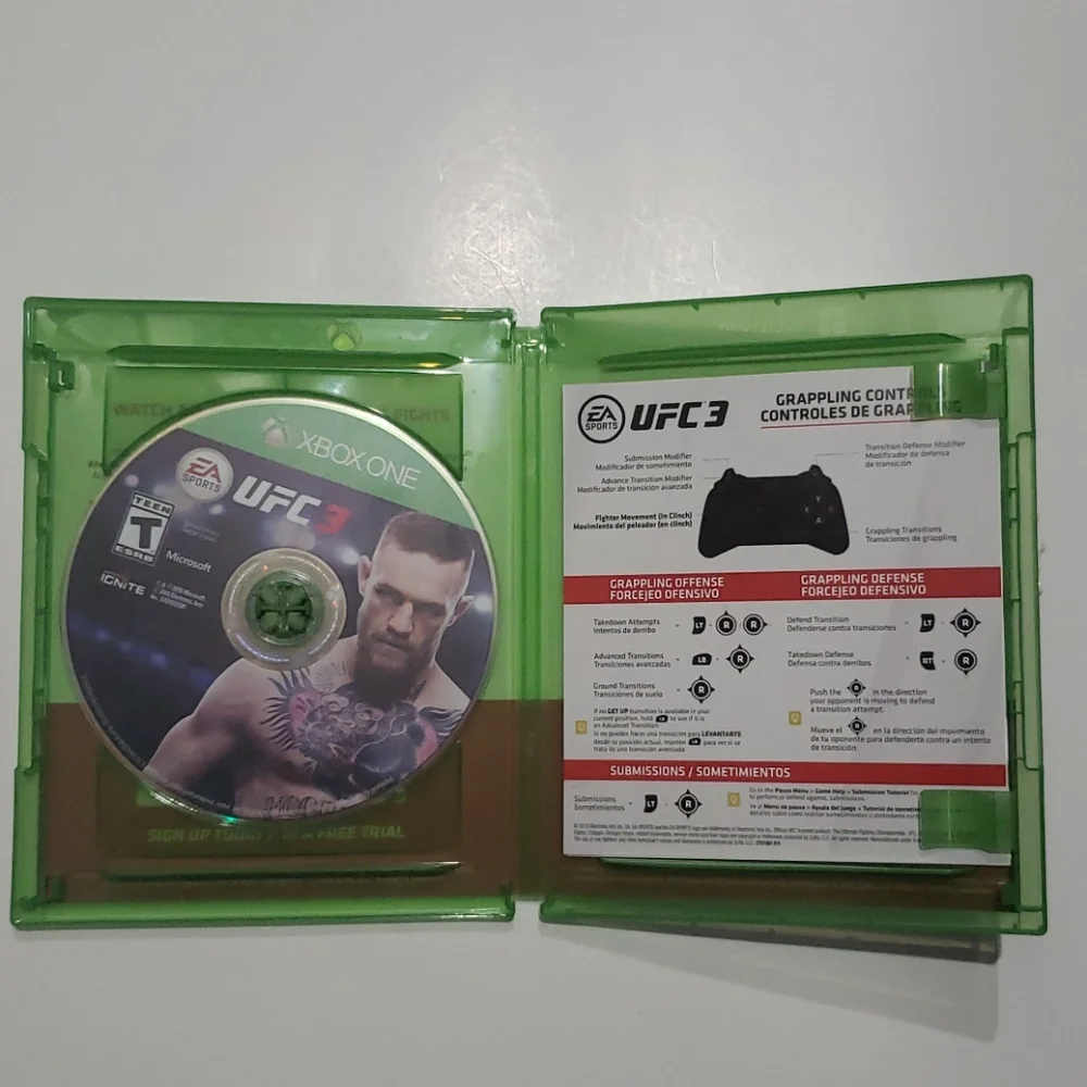 Xbox One UFC 3-Used Game